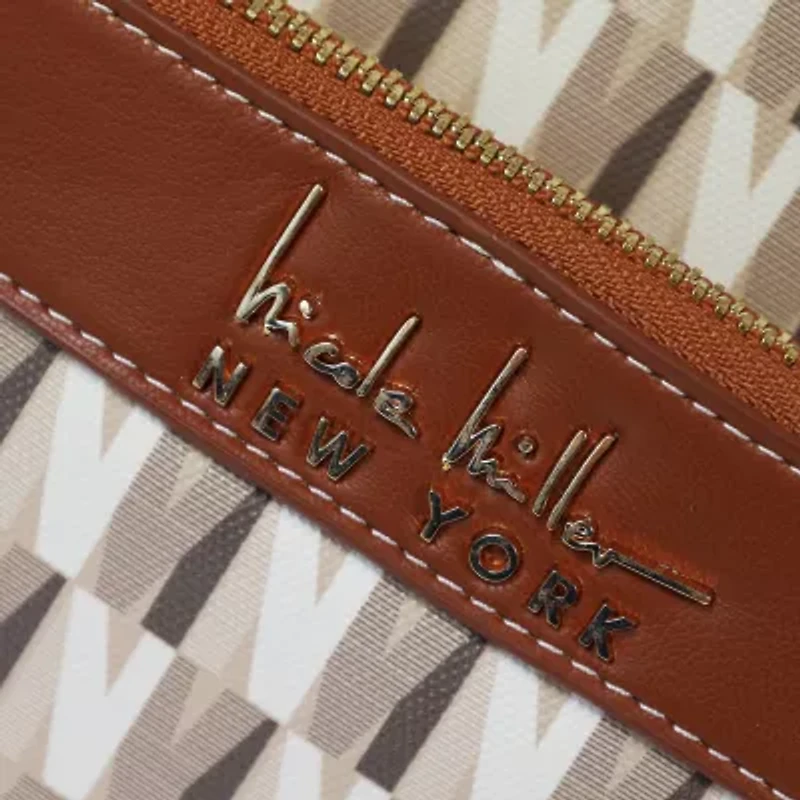 Nicole Miller Monogram Tote Bag