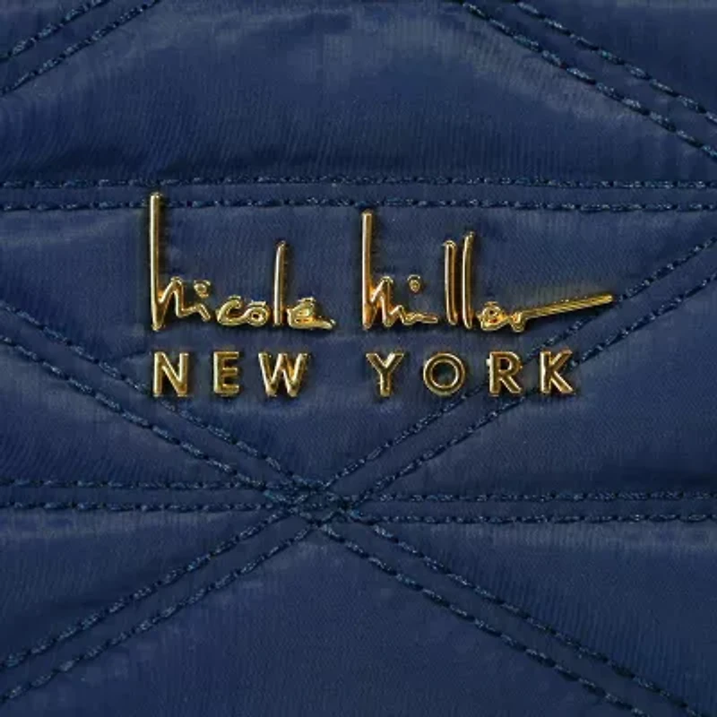 Nicole Miller Nylon Crossbody Bag