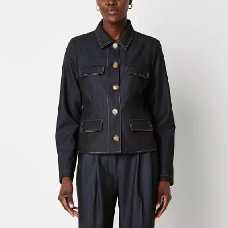Worthington Womens Regular Fit Tall Blazer