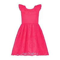 Blueberi Boulevard Toddler Girls Sleeveless A-Line Dress