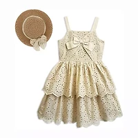 Blueberi Boulevard Little & Big Kid Girls Sleeveless A-Line Dress