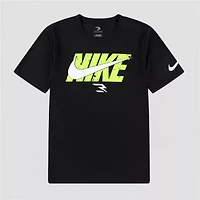 Nike 3BRAND by Russell Wilson Big Kid Boys Crew Neck Short Sleeve Regular Fit Graphic T-Shirt