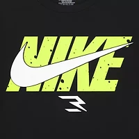 Nike 3BRAND by Russell Wilson Big Kid Boys Crew Neck Short Sleeve Regular Fit Graphic T-Shirt