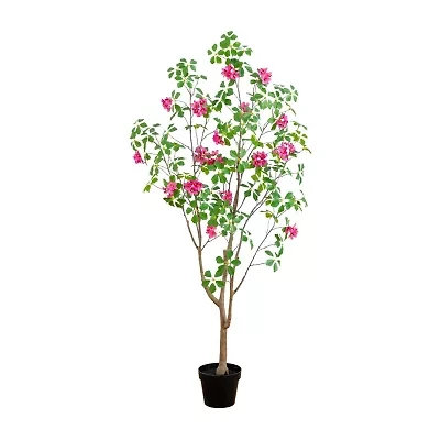 Nearly Natural 5ft Dogwood Indoor Artificial Tree