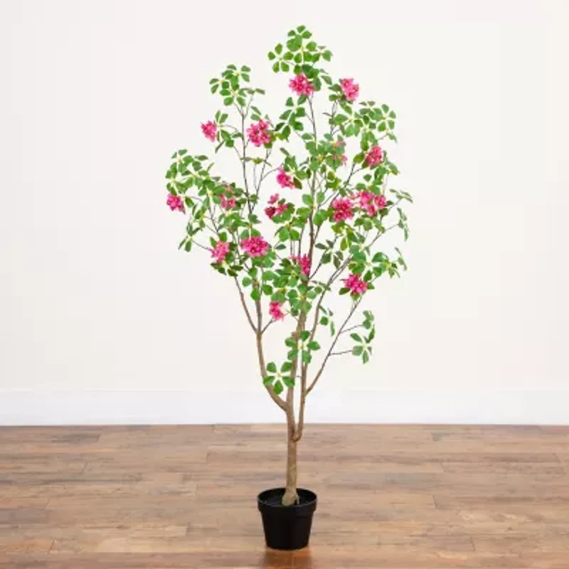 Nearly Natural 5ft Dogwood Indoor Artificial Tree