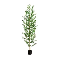 Nearly Natural 6ft Shady Lady Black Olive Indoor Artificial Tree