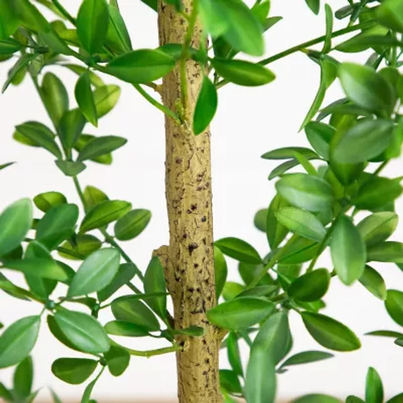 Nearly Natural 6ft Shady Lady Black Olive Indoor Artificial Tree