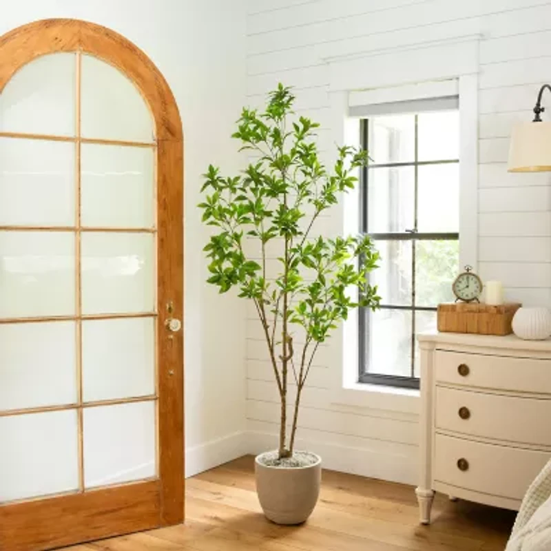 Nearly Natural 6ft Minimalist Japanese Pieris Indoor Artificial Tree