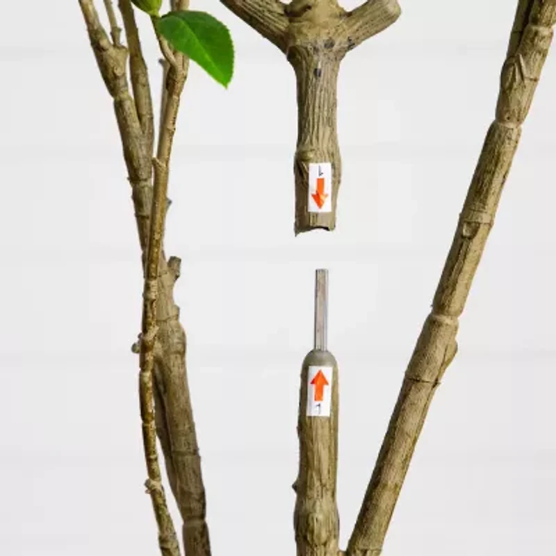 Nearly Natural 6ft Minimalist Japanese Pieris Indoor Artificial Tree