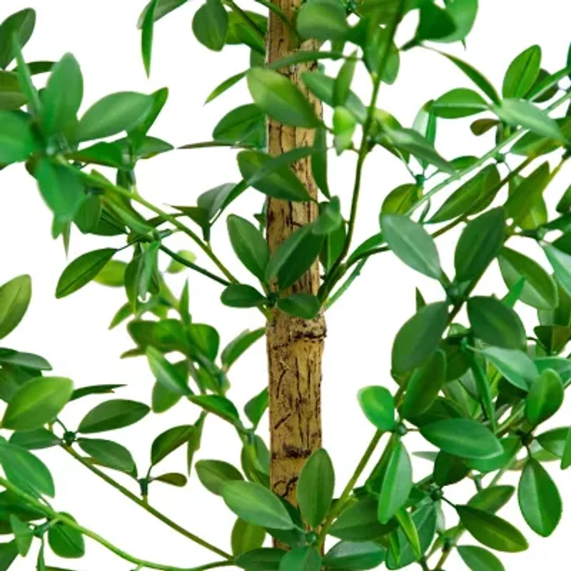 Nearly Natural 4ft Shady Lady Black Olive Indoor Artificial Tree