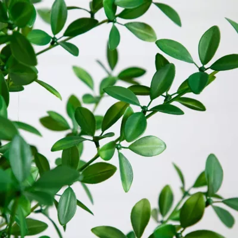 Nearly Natural 4ft Shady Lady Black Olive Indoor Artificial Tree