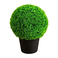 Nearly Natural 16" Mediterranean Cypress Artificial Plant