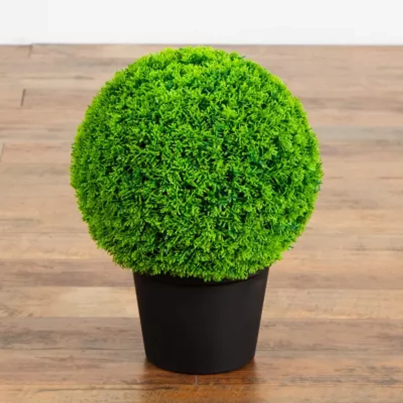 Nearly Natural 16" Mediterranean Cypress Artificial Plant