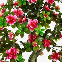 Nearly Natural 6ft Azalea Indoor Outdoor Artificial Tree
