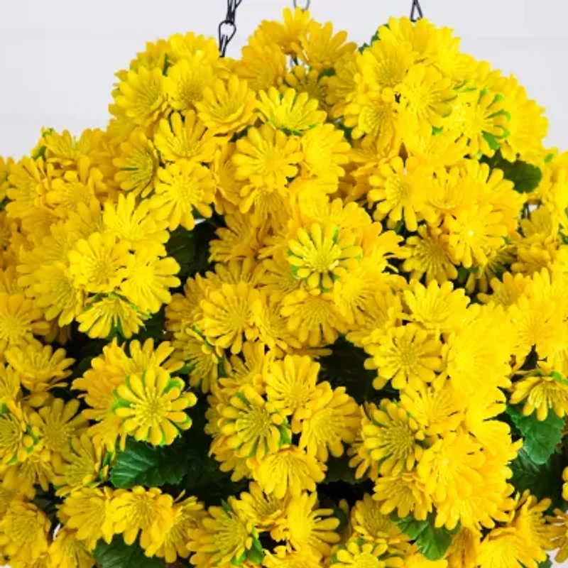 Nearly Natural 24" Chrysanthemum Artificial Plant