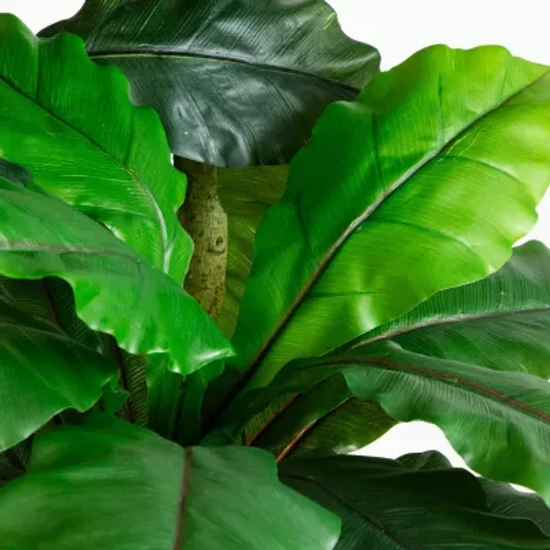 Nearly Natural 6ft Bird Nest Fern Indoor Outdoor Artificial Tree