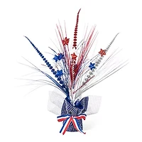 Glitzhome 21" Stars And Heather Tabletop Tree