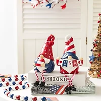 Glitzhome Americana Polyresin Tabletop Decor