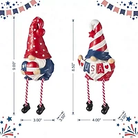 Glitzhome Americana Polyresin Tabletop Decor