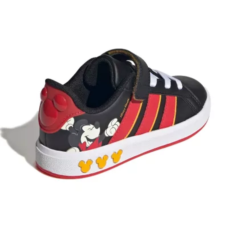 adidas Grand Court Little Kid Boys Mickey Mouse Sneakers