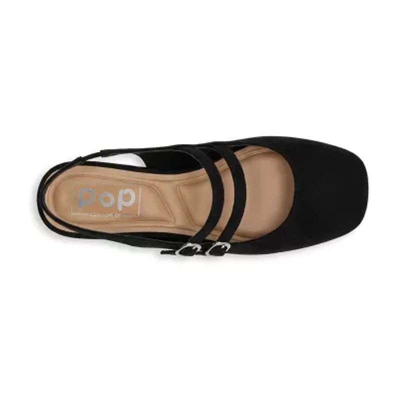Pop Cormac Womens Round Closed Toe Mary Jane Shoes
