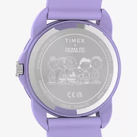 Timex Girls Purple Strap Watch Tw2y51200jt