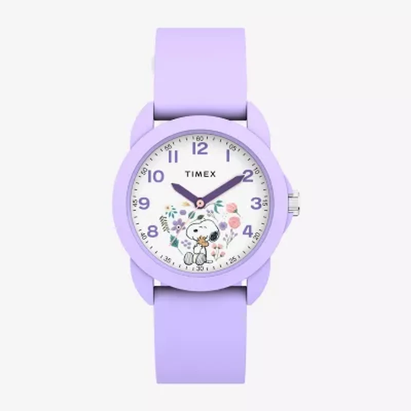 Timex Girls Purple Strap Watch Tw2y51200jt