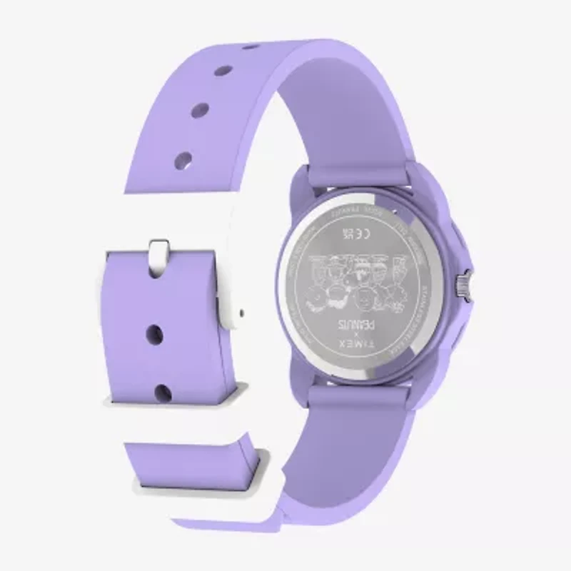 Timex Girls Purple Strap Watch Tw2y51200jt