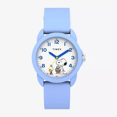 Timex Boys Blue Strap Watch Tw2y51100jt