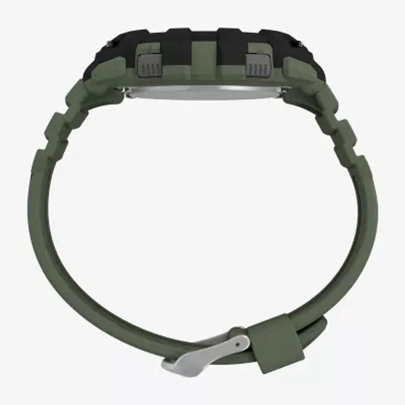 Timex Mens Digital Green Strap Watch Tw4b35400jt