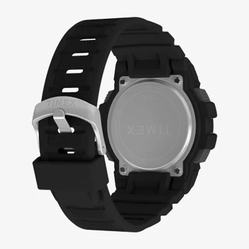 Timex Mens Digital Black Strap Watch Tw4b35200jt