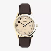 Timex Mens Brown Leather Strap Watch Tw2p75800jt