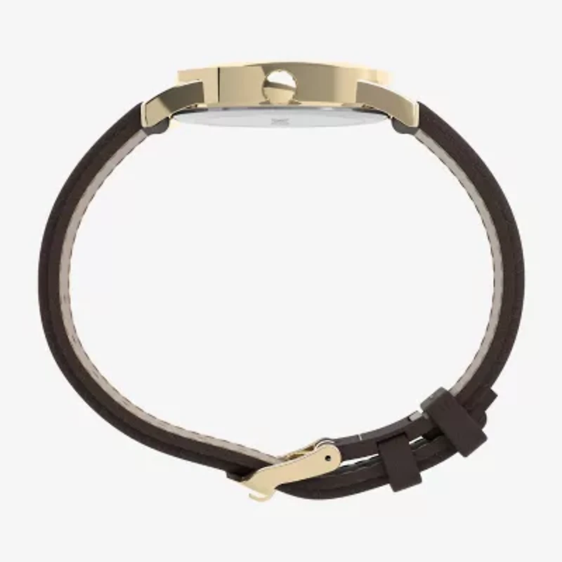 Timex Mens Brown Leather Strap Watch Tw2p75800jt