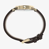 Timex Mens Brown Leather Strap Watch Tw2p75800jt