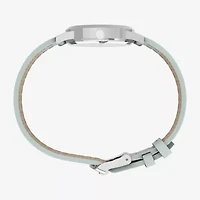 Timex Womens Blue Leather Strap Watch Tw2y67100jt