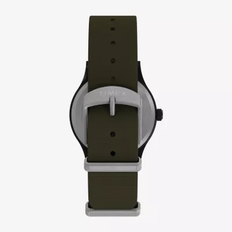 Timex Mens Green Strap Watch Tw2y62900jt