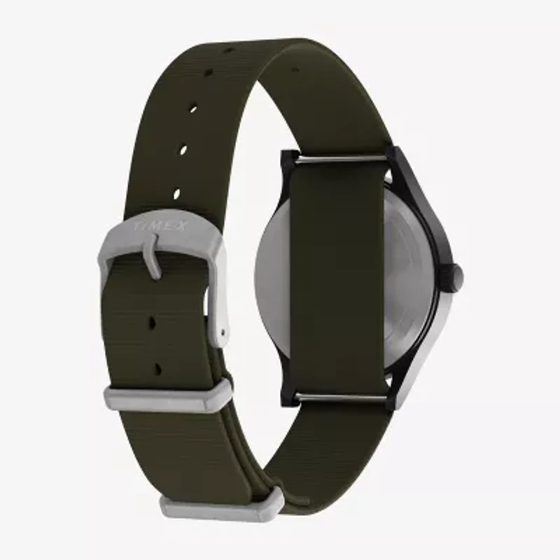 Timex Mens Green Strap Watch Tw2y62900jt