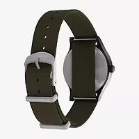 Timex Mens Green Strap Watch Tw2y62900jt