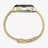 Timex Mens Digital Gold Tone Stainless Steel Bracelet Watch Tw5m69000jt