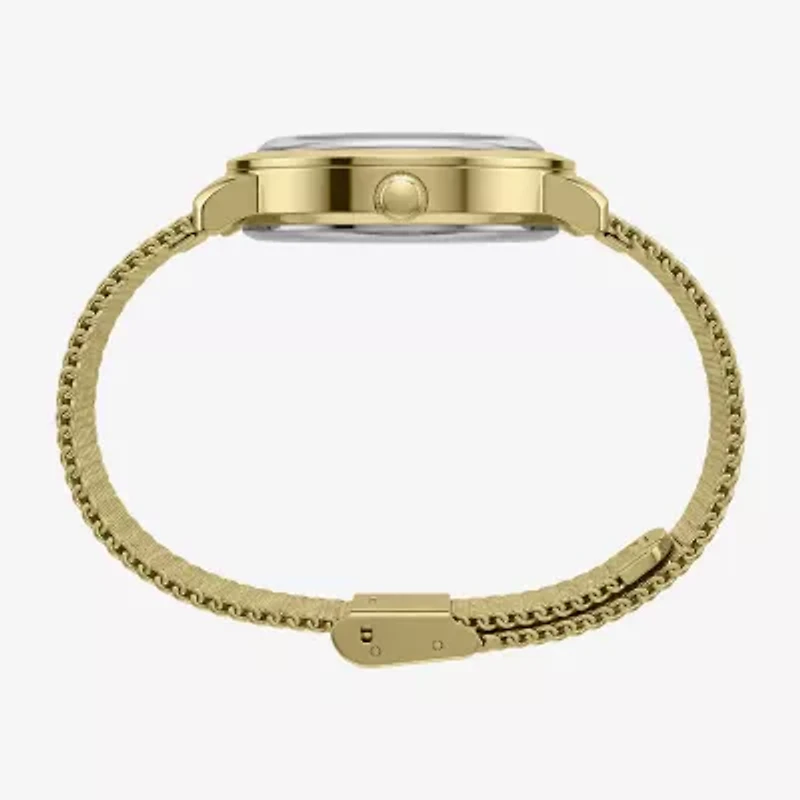 Timex Womens Gold Tone Stainless Steel Bracelet Watch Tw2y48700jt