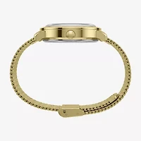 Timex Womens Gold Tone Stainless Steel Bracelet Watch Tw2y48700jt