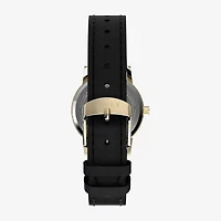 Timex Womens Black Leather Strap Watch Tw2y67200jt