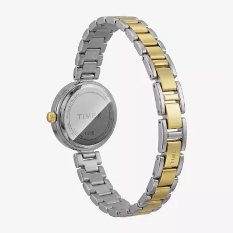 Timex Womens Two Tone Watch Boxed Set Twg068200ji