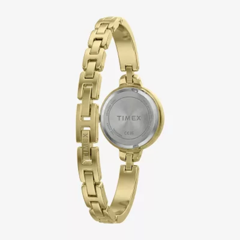 Timex Womens Gold Tone 2-pc. Watch Boxed Set Twg067900vq