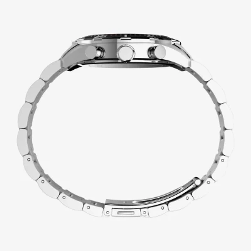 Timex Mens Silver Tone Stainless Steel Bracelet Watch Tw2y62200vq