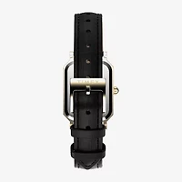 Timex Womens Black Leather Strap Watch Tw2y71900vq