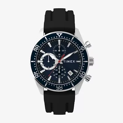 Timex Mens Black Strap Watch Tw2y62300vq