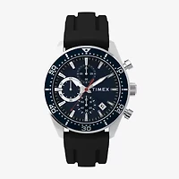 Timex Mens Black Strap Watch Tw2y62300vq