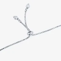 Limited Quantities! Womens White Cultured Freshwater Pearl Sterling Silver Bolo Bracelet