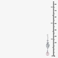 Limited Quantities! Womens Cultured Freshwater Pearl Sterling Silver 18 Inch Pendant Necklace